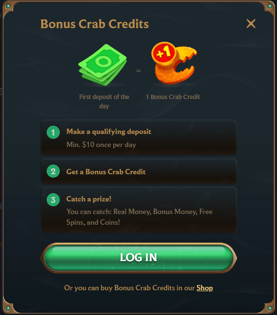 Talismania Bonus Crab