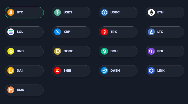 Jackbit cryptocurrencies