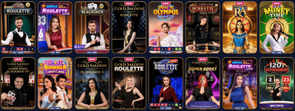 Casombie live casino
