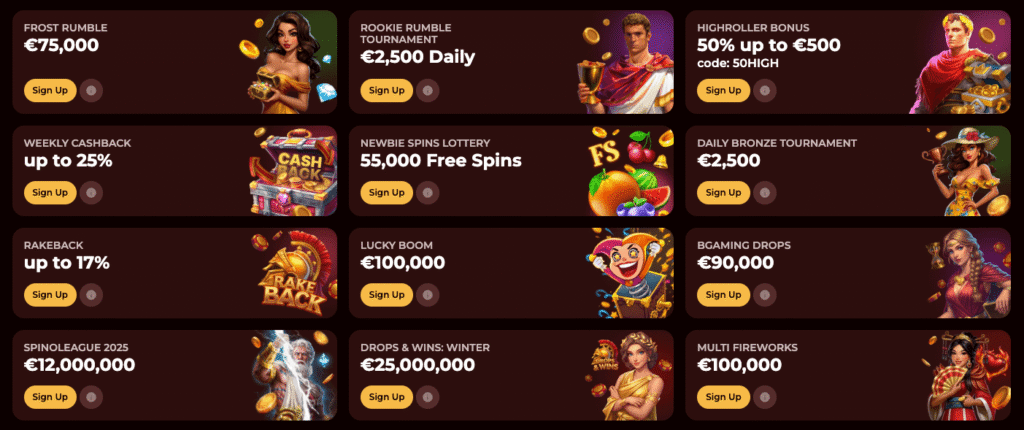 romancasino promotions