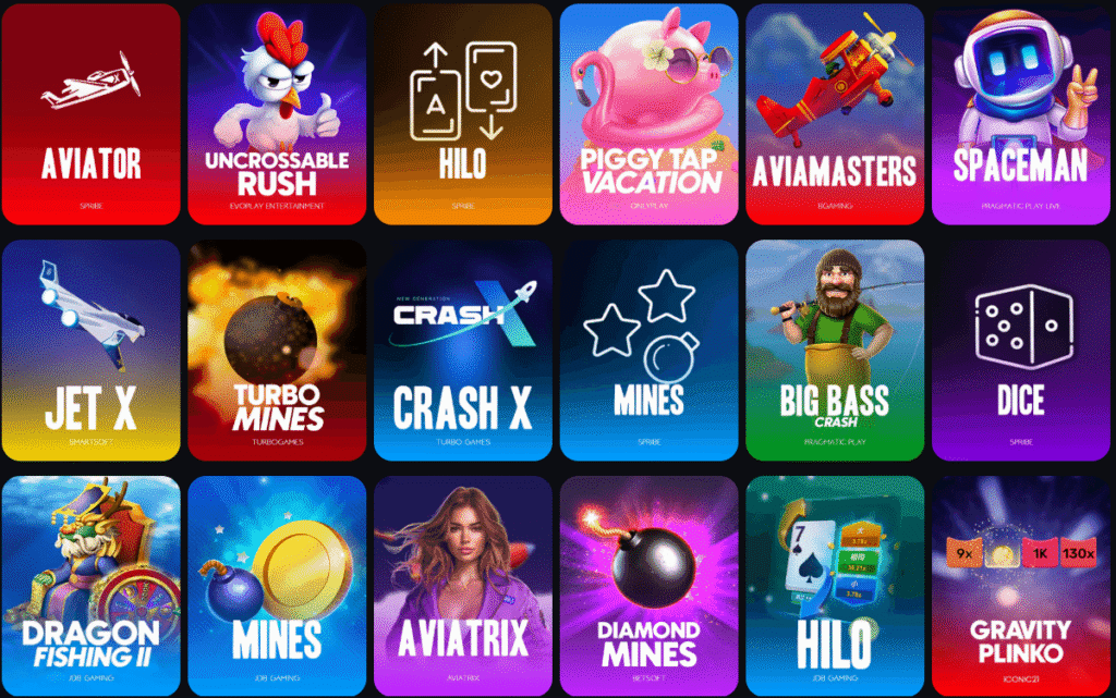 CoinCasino arcade games