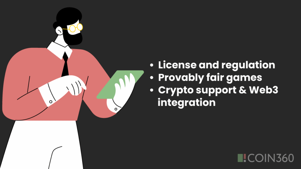 how we review casinos at coin360